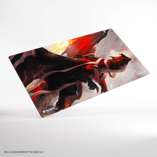 Gamegenic Spillemåtte: Magic: The Gathering Secrets   Strixhaven: Shiny Playmat Lorehold  The Historian