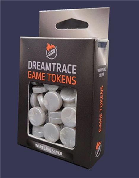 Gaming Tokens: Werebane Silver - Perfekt til dit spil!