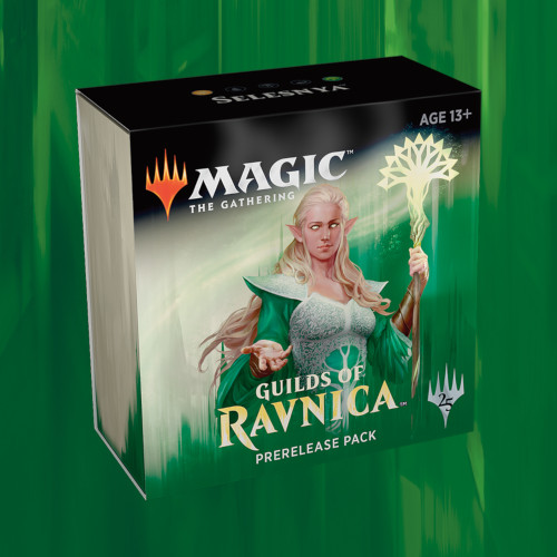 Guilds   Ravnica Prerelease Pack  Pre-release Box : Selesnya   Boosters   Promo   Spindown Terning