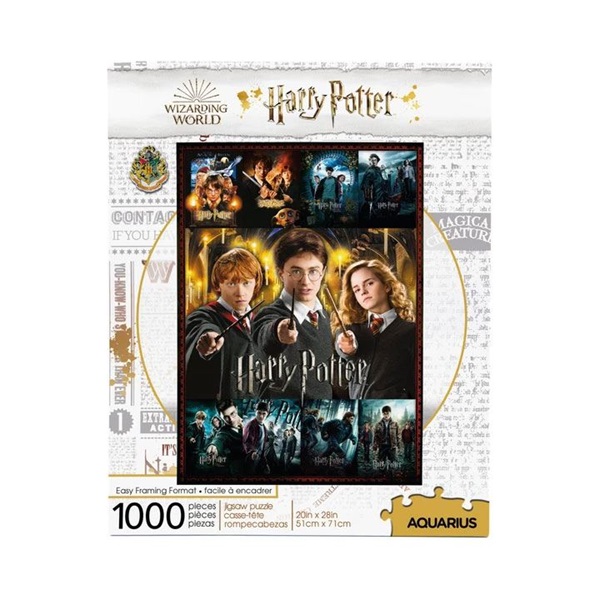 Harry Potter 1000 Brikker Puslespil - Film Samling