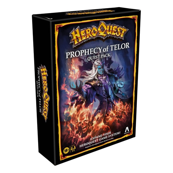 Heroquest Game System  Engelsk  Avalon Hill : Prophecy   Telor Quest Pack Expansion