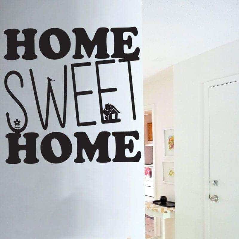 Home Sweet Home Wallsticker