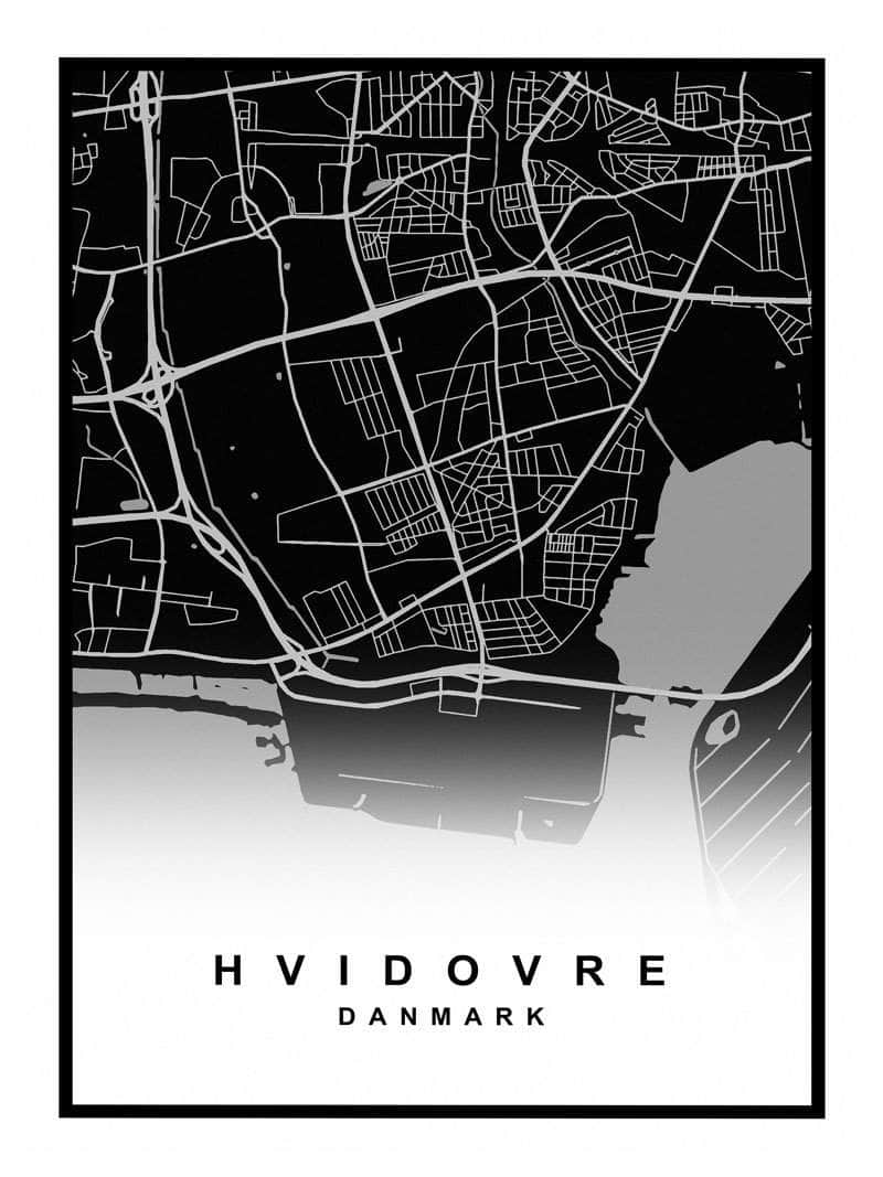 Hvidovre Kortplakat – Udforsk Din Elskede By!