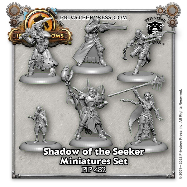 Iron Kingdoms Rollespil - Shadow Of The Seeker Miniatures Set