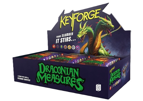 Keyforge: Draconian Measures Archon Deck Display  12 Decks