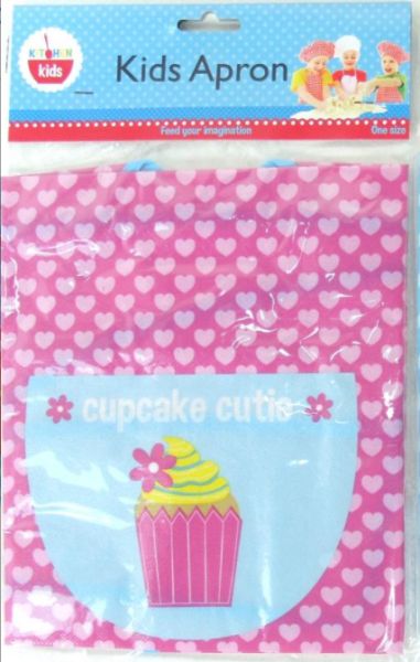 Børne Vandtæt Forklæde - Cupcake Cutie