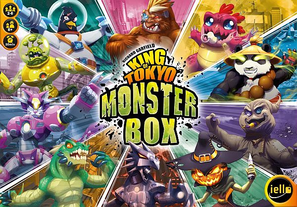 King   Tokyo: Monster Box Expansion Engelsk