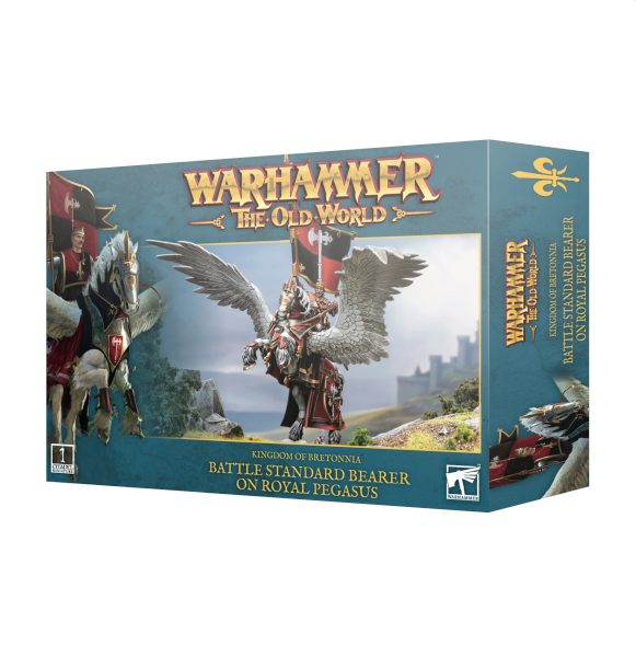 Kingdom   Bretonnia Battle Standard Bearer   Royal Pegasus  2024  99122703002