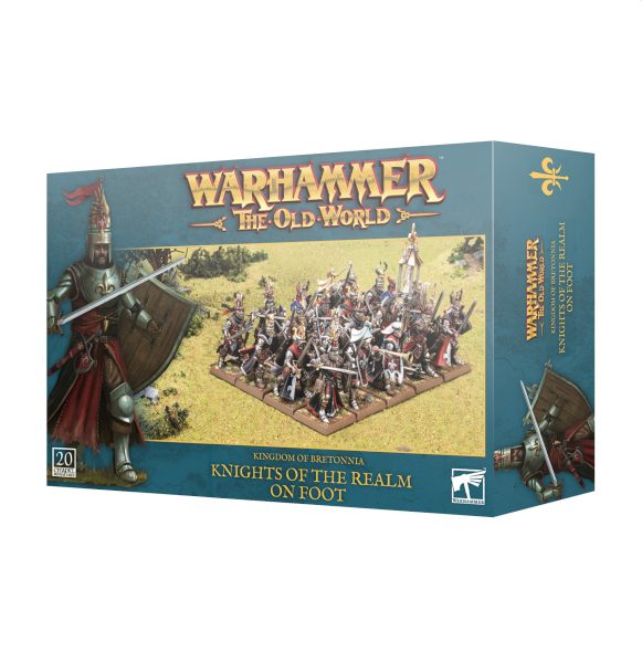 Bretonnia Riddere på Fod - Warhammer 2024 tilbud!