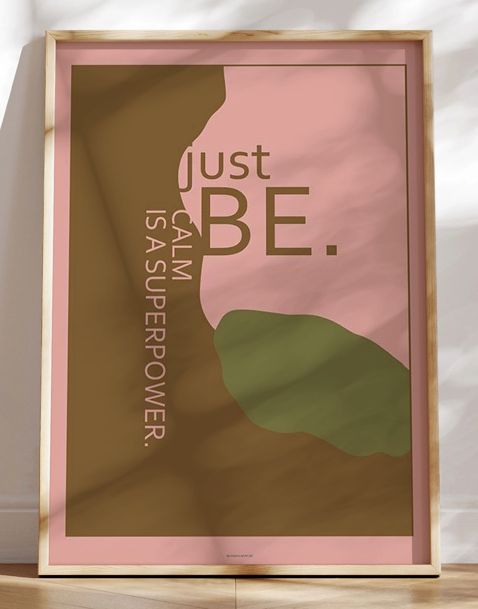 Kunstplakat Just