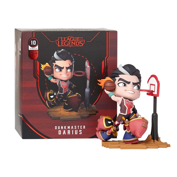 League   Legends Collectible Figure   Series  :  10 Dunkmaster Darius  Special Edition