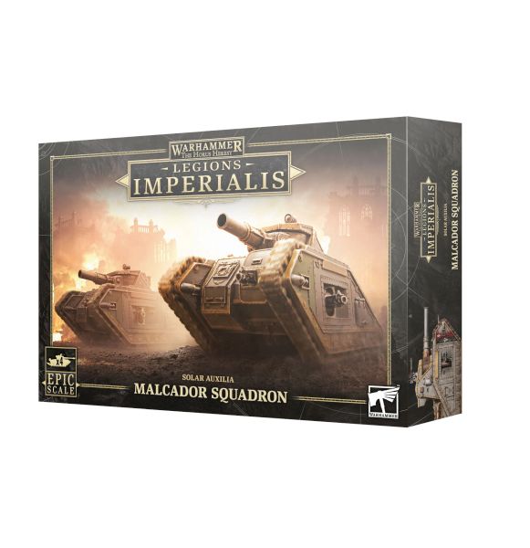 Malcador Battle Tank Sæt til Solar Auxilia - Epic Scale