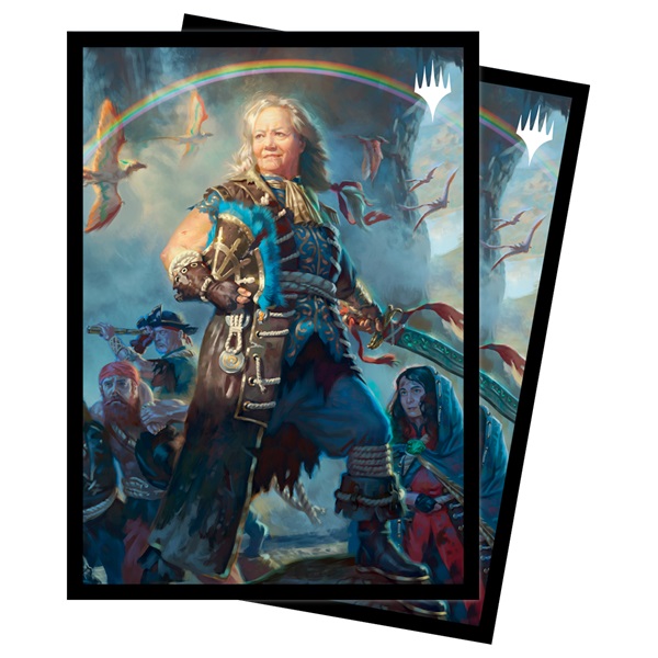 100 Lommer  Magic The Lost Caverns   Ixalan:   Admiral Brass  Unsinkable Matte Deck Protector Sleeves Ultra Pro  38156