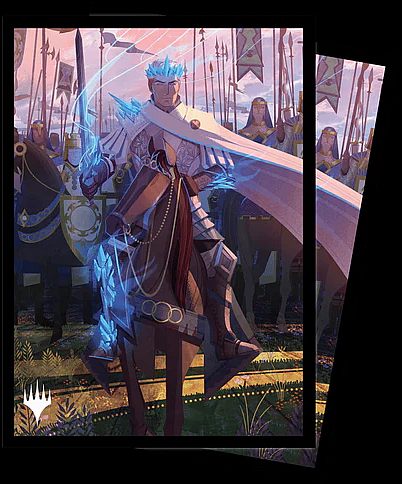 100 Lommer Matte Deck Beskyttere - Magic Wilds Eldraine
