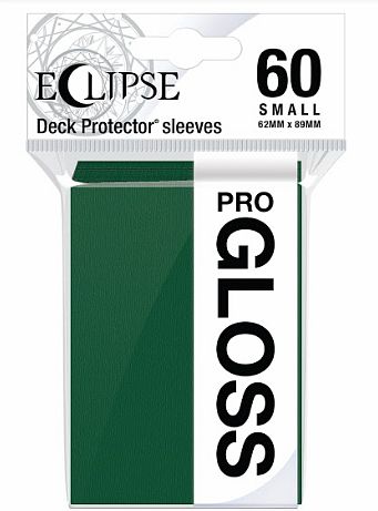 Ultra Pro Eclipse Gloss Lommer - Forest Green 60 stk.