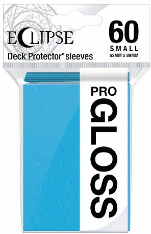 60 Lommer Ultra Pro Eclipse Gloss Small: Sky Blue    195 165   Top Kvalitet  Professional Sleeves  15627