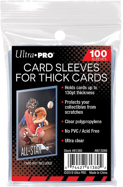 100 Lommer Ultra Pro Thick Soft Sleeves Penny Sleeves  130pt     195 184   Lommer  God Til Opbevaring   Mapper   Clear Transparent Gennemsigtig  Sleeves  81380