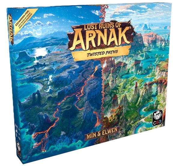 Lost Ruins   Arnak: Twisted Paths Board Game