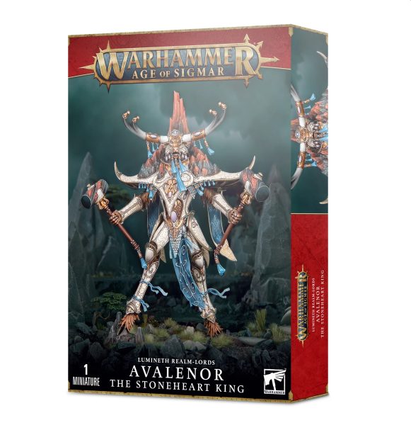Lumineth Realm-lords Avalenor  The Stoneheart King   Alarith Spirit   The Mountain 99120210058