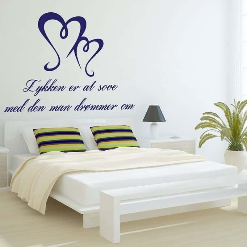Lykken     Sove Wallsticker