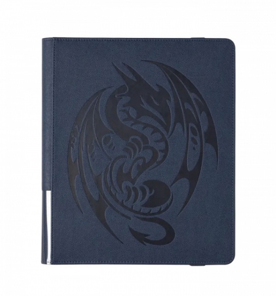 Mappe Card Codex 360 Portfolio: Midnight Blue 18x20  Plads Til 360 Kort  Dragon Shield  Dragonshield    -39331
