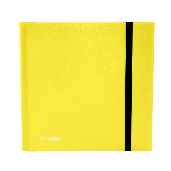 Ultra Pro Eclipse 12-pocket Kortmappe - Lemon Gul