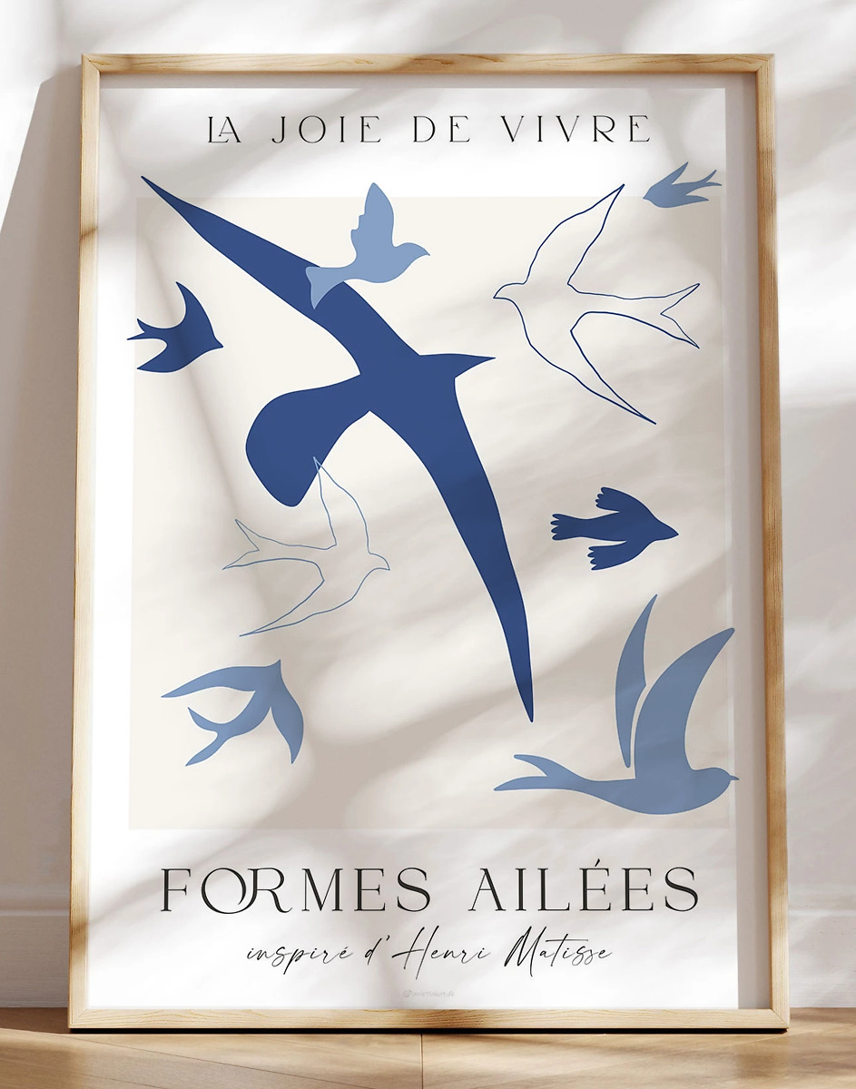 Matisse   Fuglene Formes Ailées