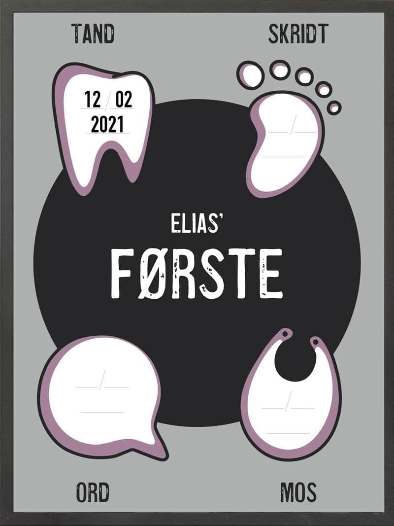Min Første Plakat - Pige til Børneværelset