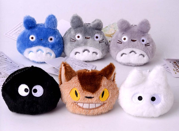 Neighbor Totoro Random Tilf 195 166 Ldig Character Plush Keychain   195 184 Glering