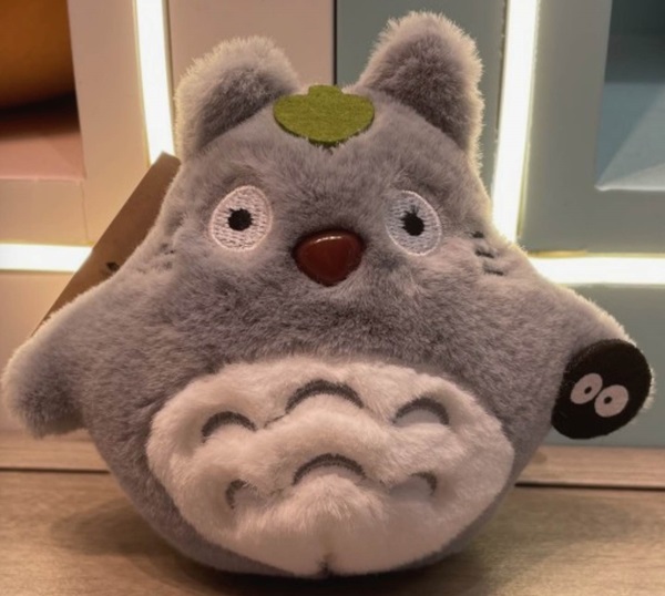Nabo Totoro Nøglering Plush 10 cm - Fantastisk tilbud!