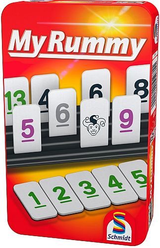 Rummy Rummikub Aluminium Box Board Game