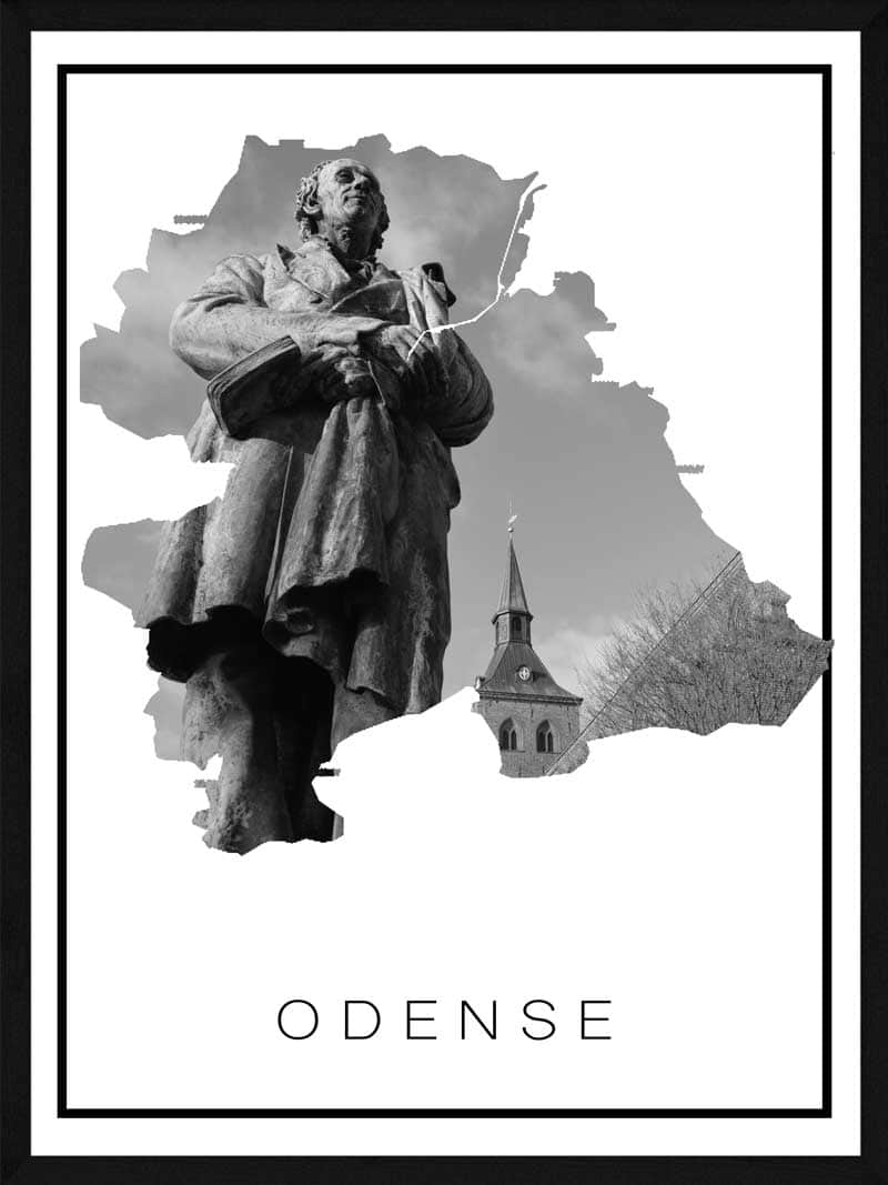 Odense Plakat - Smuk byplakat til din indretning