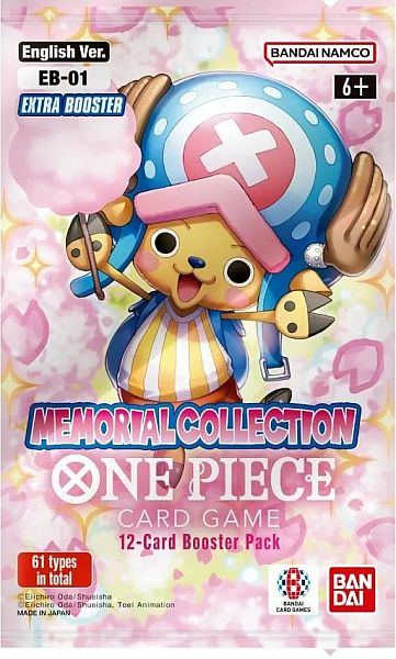 One Piece Card Game: Eb01 Memorial Collection Booster Pack
