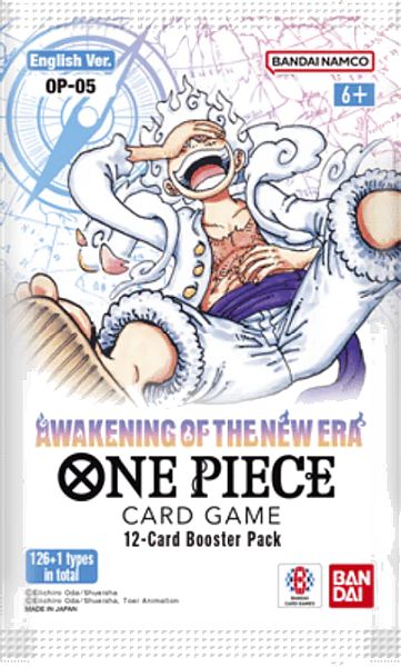 One Piece Card Game: Op05 Awakening   The New Era Booster Pack