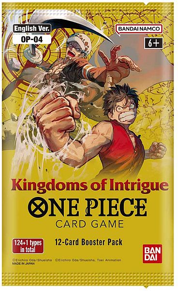 One Piece Card Game: Op04 Kingdoms   Intrigue Booster Pack