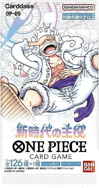 One Piece Japanese Op05 Awakening   The New Era Booster Pack