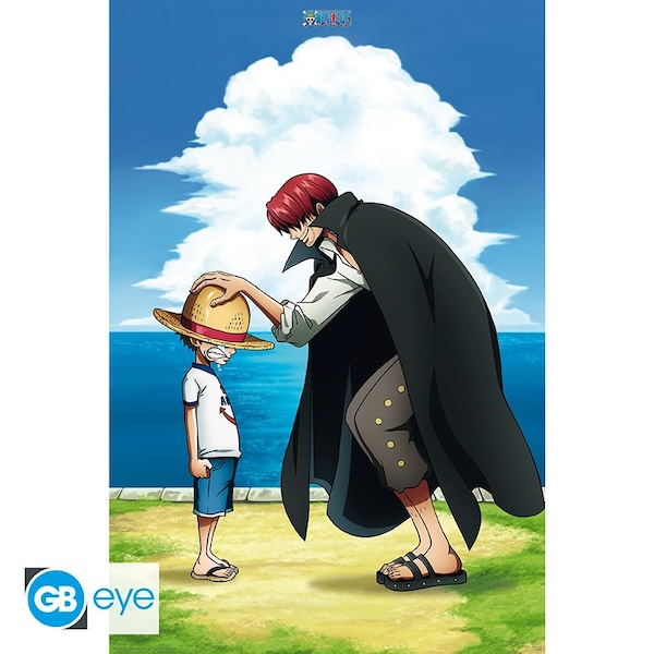 One Piece Shanks   Luffy Poster Plakat 61x91 5cm