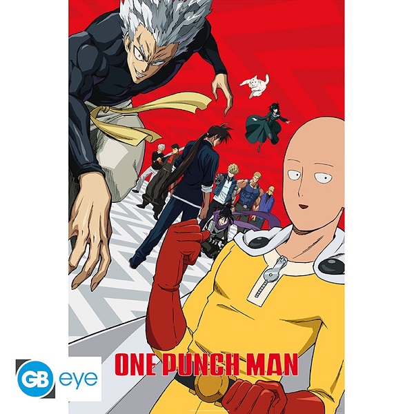 One Punch Man - Sæson 2 Plakat 61x91,5 cm - Fantastisk Kunst