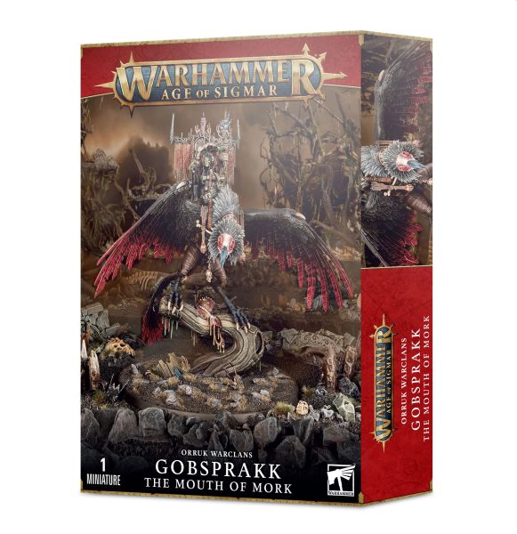 Orruk Warclans Gobsprakk  The Mouth   Mork Killaboss   Corpse-rippa Vulcha