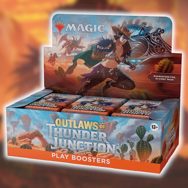Outlaws   Thunder Junction Play Booster Box  Display