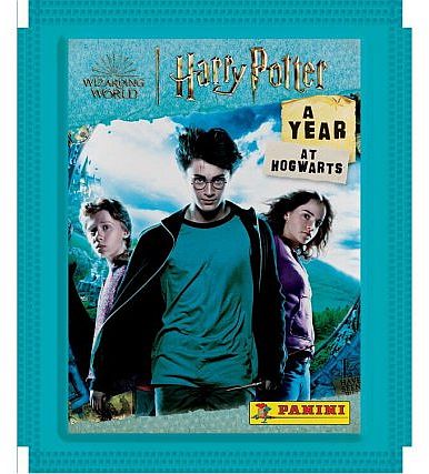 Panini Harry Potter   Year   Hogwarts Sticker   Card Collection Booster Pack