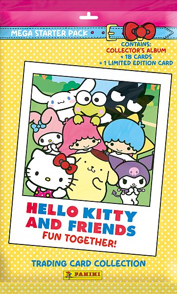 Panini Hello Kitty   Friends Trading Card Collection: Fun Together Starter Set  Album     Boosters   Limited Edition