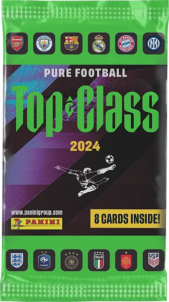 Panini Top Class 2024 Fodboldkort Booster Pakke - Tilbud!