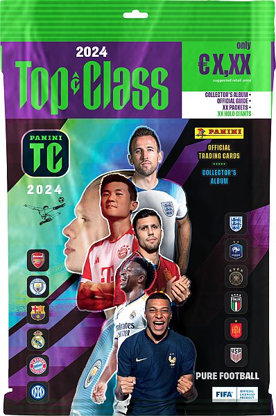 Panini Top Class 2024 Starter Mappe Holo Giants Boosters