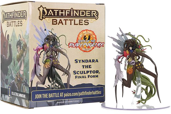 Pathfinder Battles: Fists   The Ruby Phoenix Syndara The Sculptor  Final Form Boxed Figure  Wzk97549