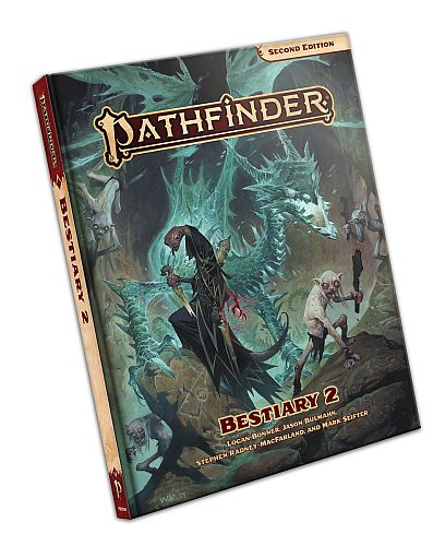 Pathfinder 2e Bestiary - Hardcover Regelbog til D&D