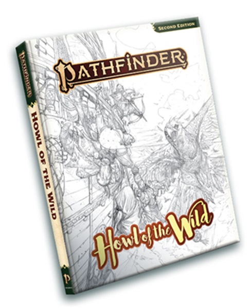 Pathfinder 2e Grundbog: Howl Of The Wild - Skitseudgave