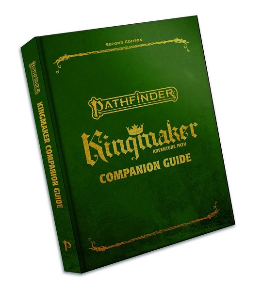 Pathfinder   2e  Grundbog Kingmaker Companion Guide  Special Edition Deluxe Hardcover   Pzo2023-