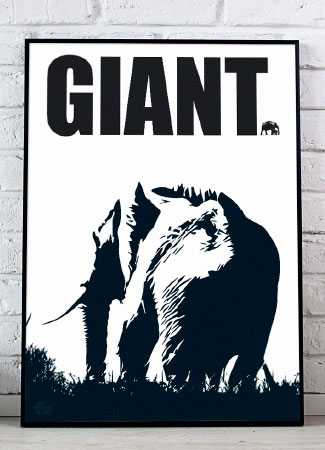 Elefantplakat – Fantastisk Kunst til Dit Hjem