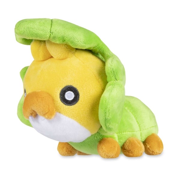 Pokémon Sewaddle  Sitting Cuties  Pokémon Center Plush Bamse 14cm